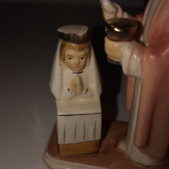 Vintage First Holy Communion Figurine - Sanmyro Japan Figurine - Picture 6 of 7